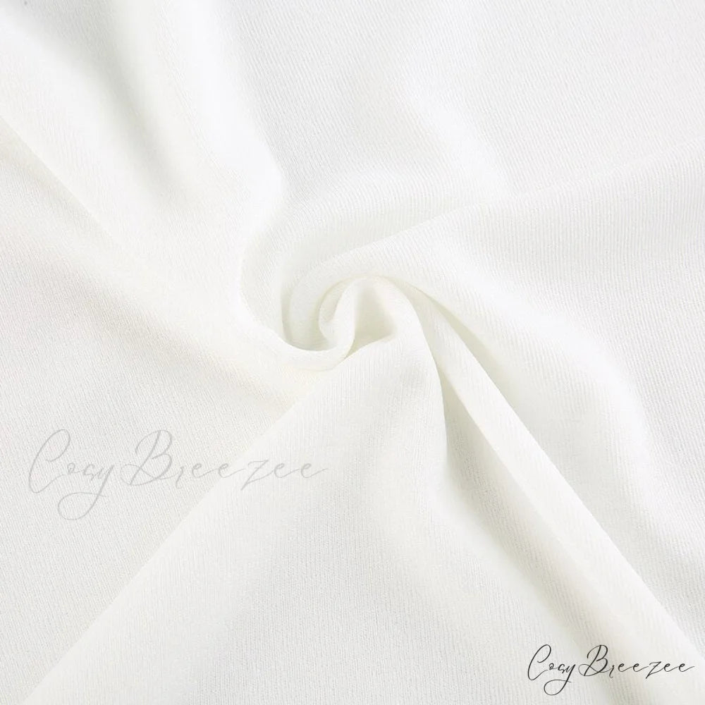 White Shoulder Parties - Women for Split Gown One for Gown and Full-Length Warm-Season Elegant Long Beachwear