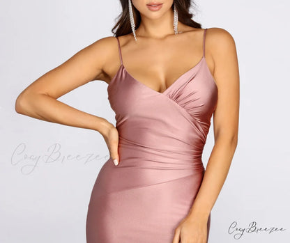 Winta Ruched Stylish Mermaid Dress