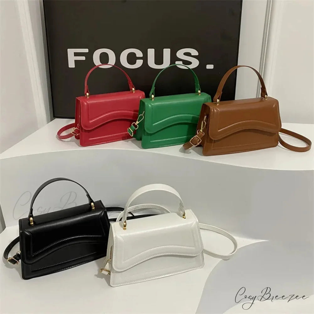 Winter Plush Small Square Crossbody Handbag handbag-250126