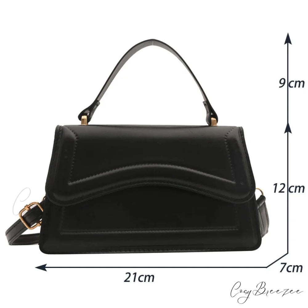 Winter Plush Small Square Crossbody Handbag handbag-250126