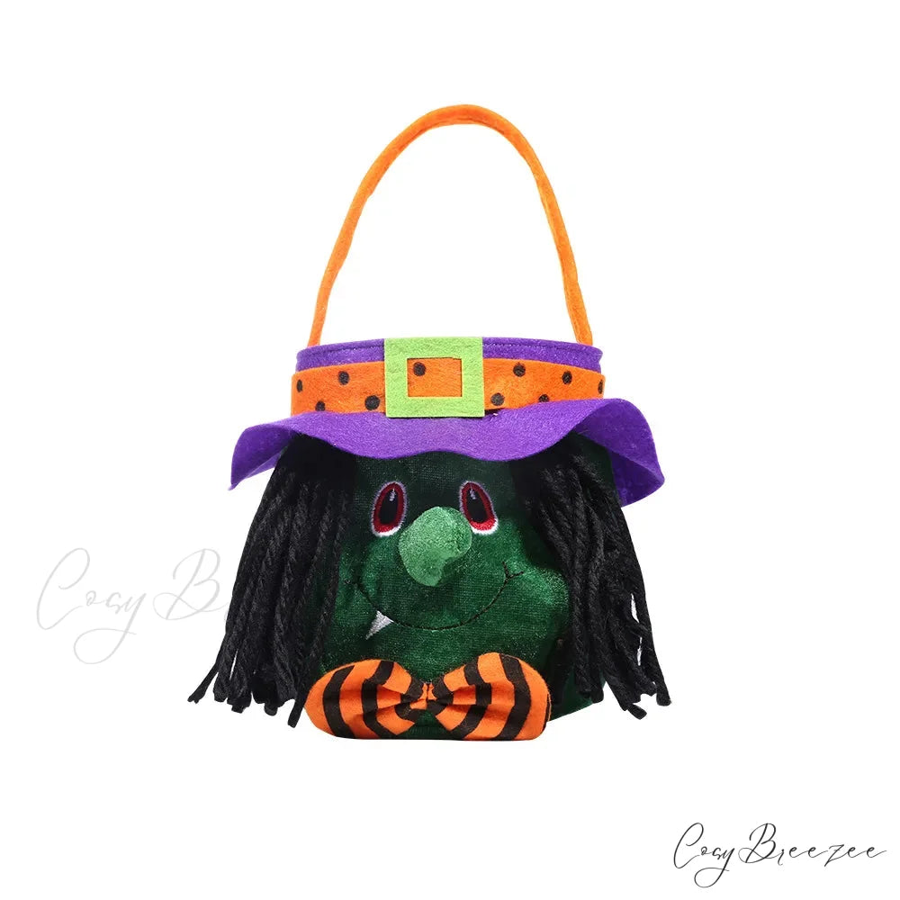 Witch Tutu Knee Dress Carnival Kid Costumes 2-3T (Size S) / Witch Bag