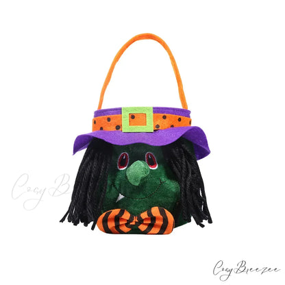 Witch Tutu Knee Dress Carnival Kid Costumes 2-3T (Size S) / Witch Bag