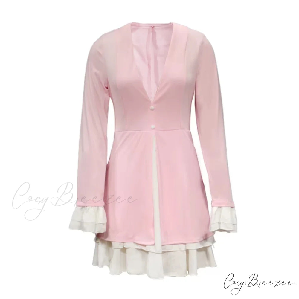 Women’s A Line Blazer Mini Dress