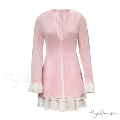 Women’s A Line Blazer Mini Dress
