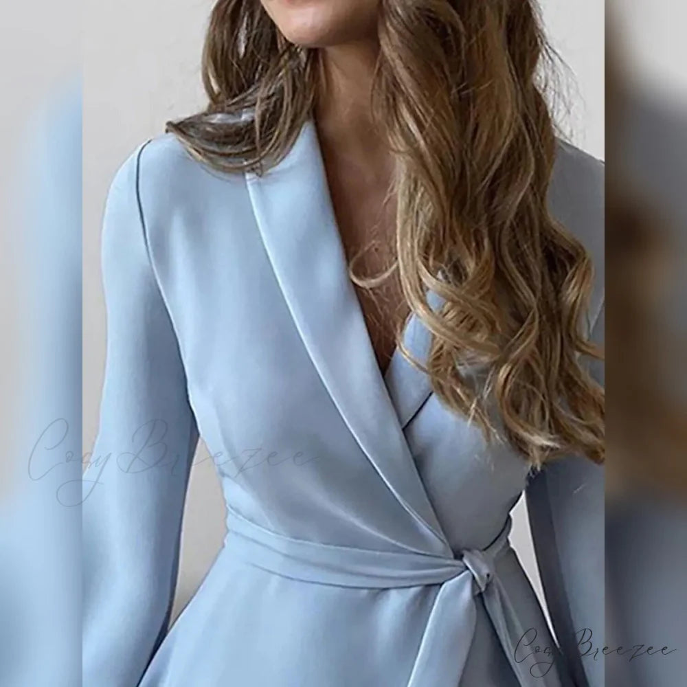 Women’s A Line Modern Dress Blazer