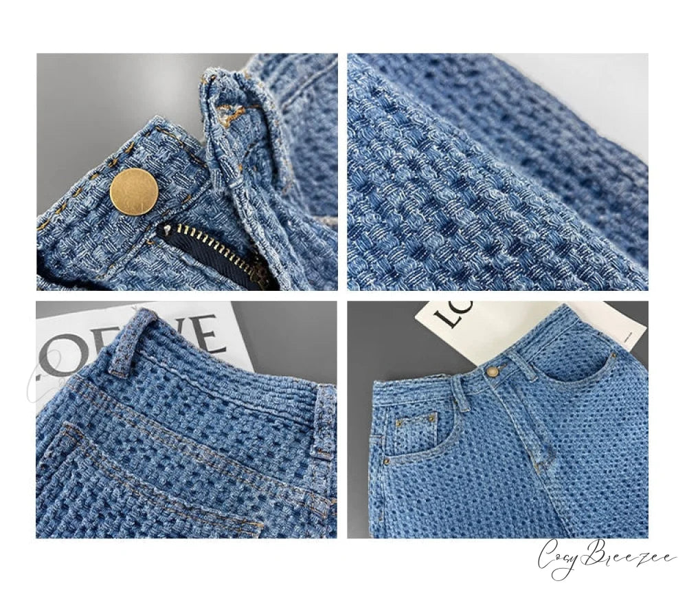 Women’s Baggy - Jeans Streetwear Waist High Denim Casual Trousers