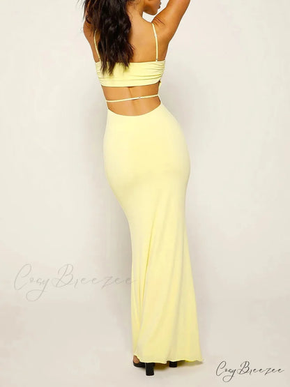 Women’s Cami Fitted Holiday Dress vacationdress-250223