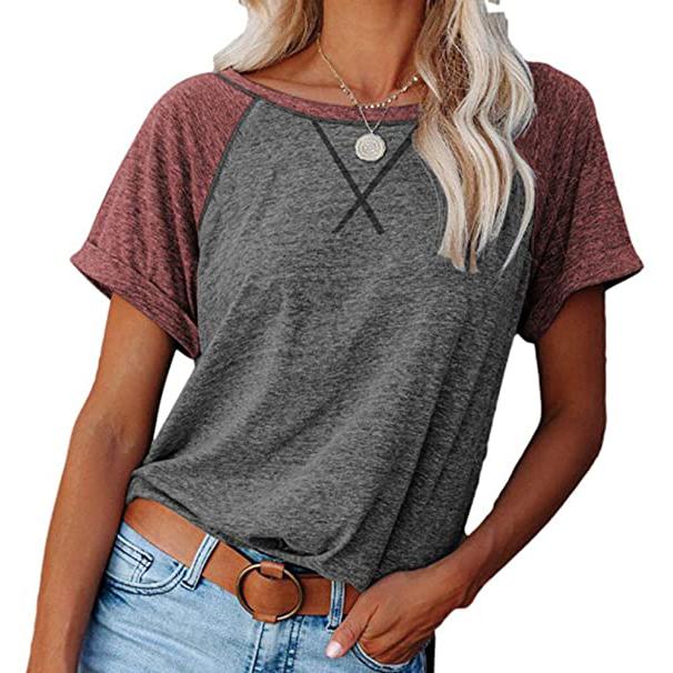 Blouse for Crewneck Brief Raglan Arm T Women