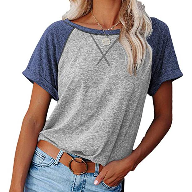 Blouse for Crewneck Brief Raglan Arm T Women