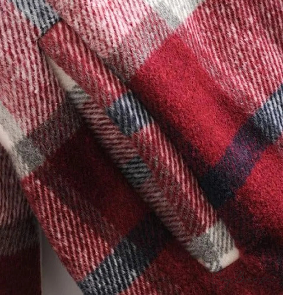 WOOL PLAID SHIRT