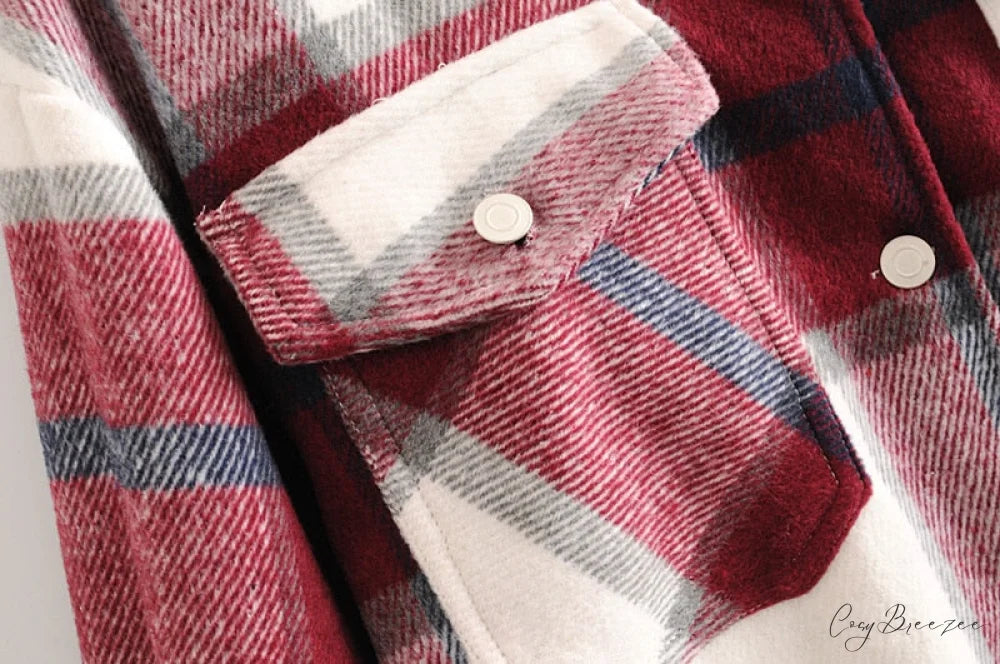 WOOL PLAID SHIRT