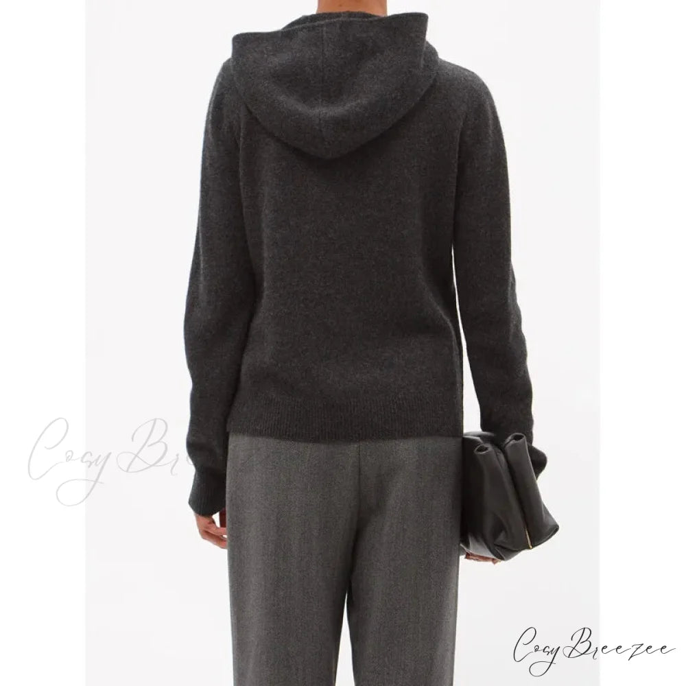 Woolen Cozy Casual Solid Warm Long Sleeve Autumnal Stylish Sweater