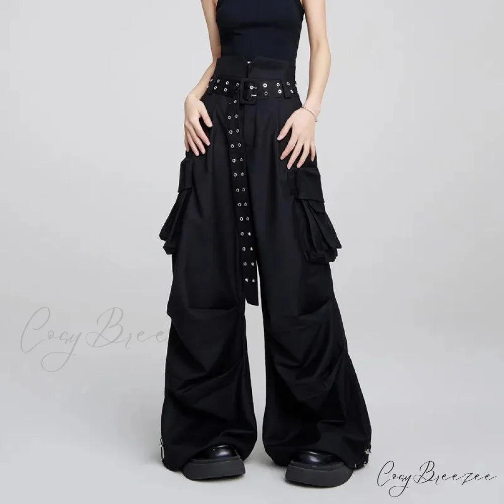 Y2K Chic Cargo Halloween Pants