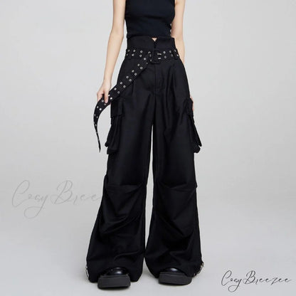 Y2K Chic Cargo Halloween Pants
