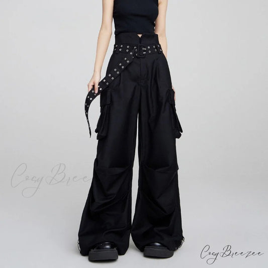 Y2K Chic Cargo Halloween Pants