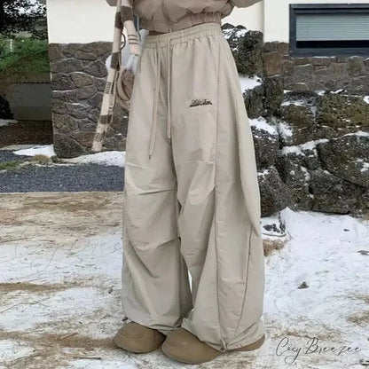 Y2K Harajuku Women Wide Leg Pants pants-241228