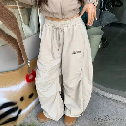 Y2K Harajuku Women Wide Leg Pants pants-241228