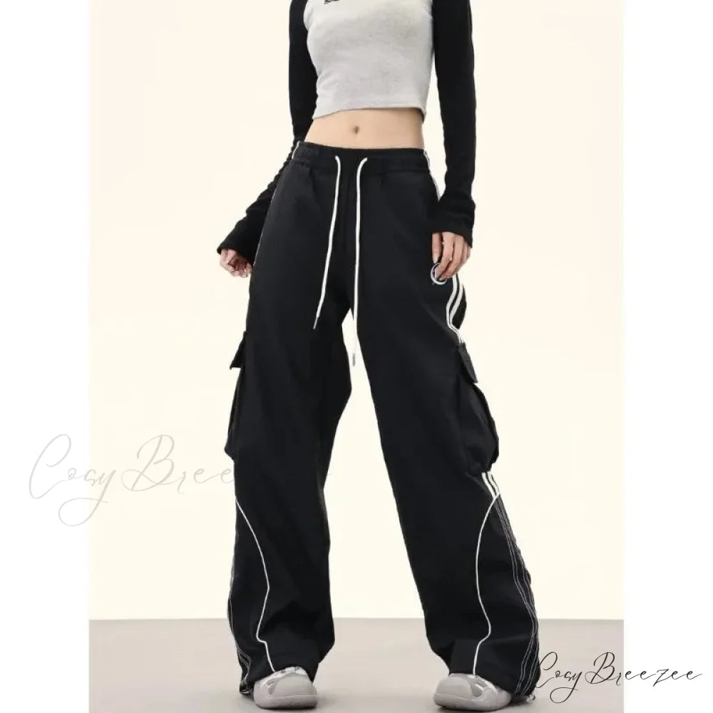 Y2K Oversized Cargo Pants pants-241228