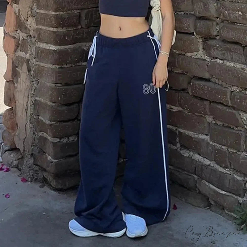 Y2K Oversized Sweatpants Joggers Pants pants-241228