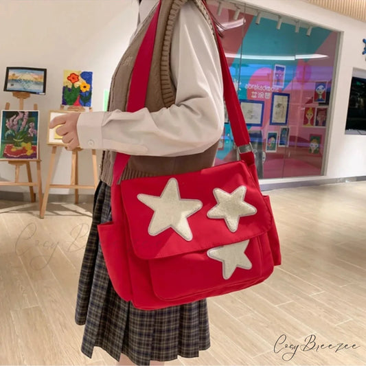 Y2K Star Crossbody Bag shoulder-250126