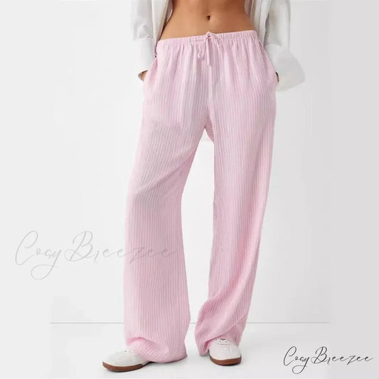 Yoga Sculpting Elevated-Waist Stretchy Sports Pant Pink / S pant-250223