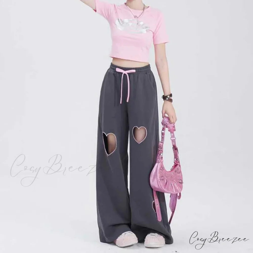Youth Vintage Love Relaxed Straight Pants pants-241228