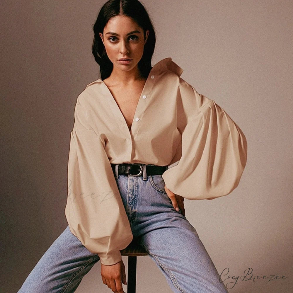 Yurena Blouse Burlywood / S